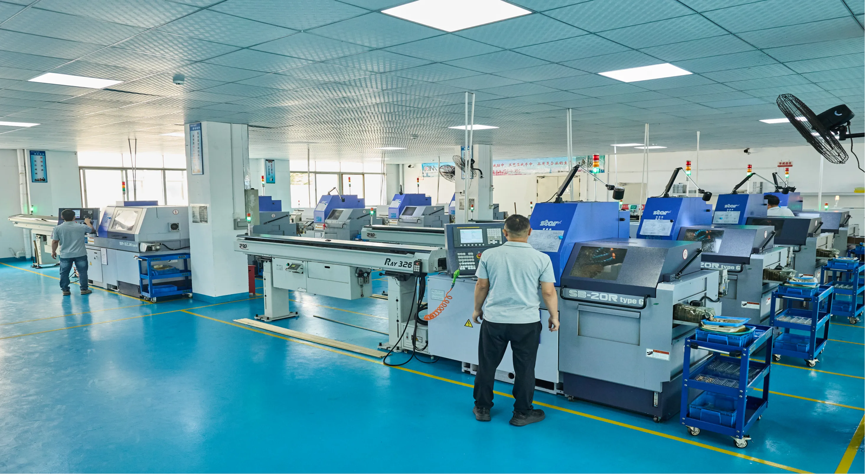Automated production workshop