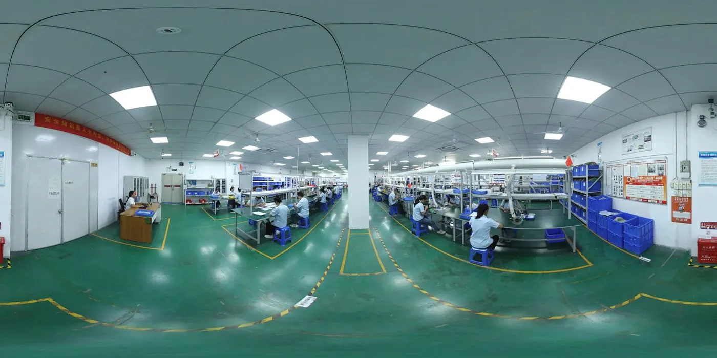 Precision connector manufacturing workshop